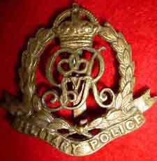 military police corps cap badge