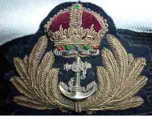 Royal Navy cap crest